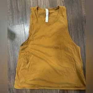 lululemon athletica Mustard Tank Top